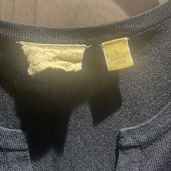 Black Cardigan Sweater - Picture 2 of 4